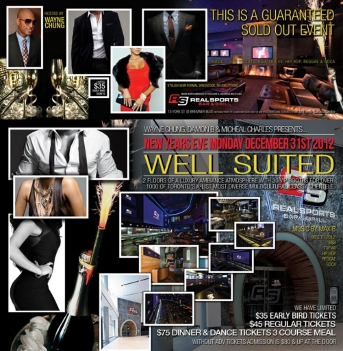Well Suited New Years Eve 2013